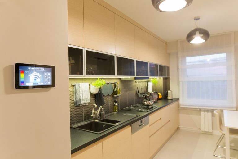 A smart kitchen.