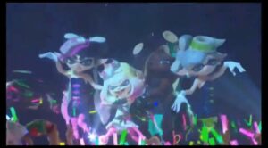 The Squid Sisters and Off the Hook perform.