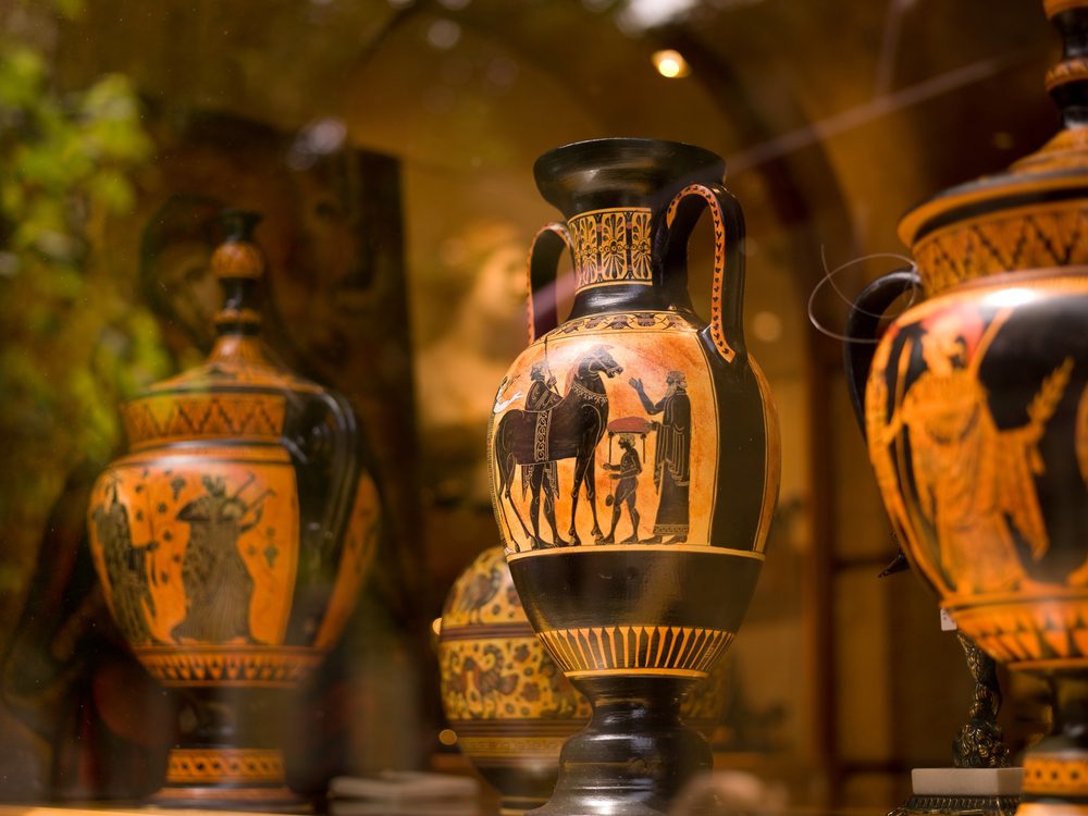 ancient greek vase art
