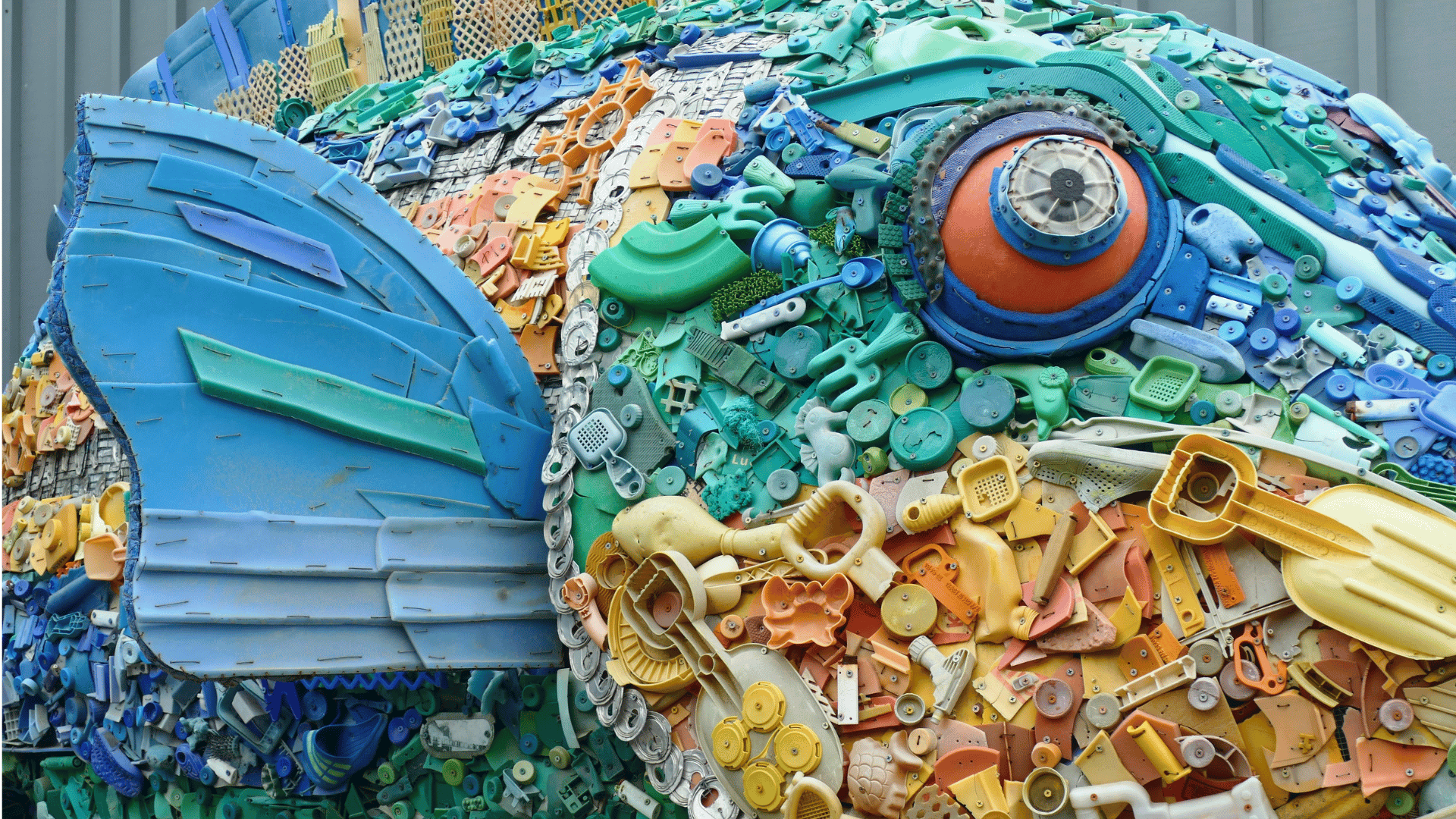 recycled materials for art
