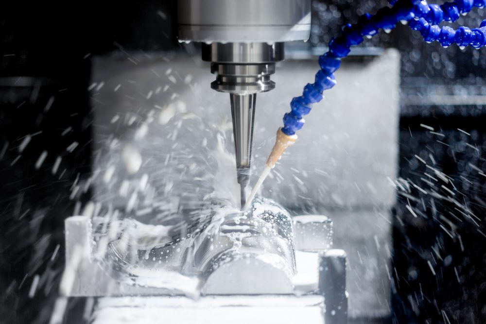 A water milling machine.