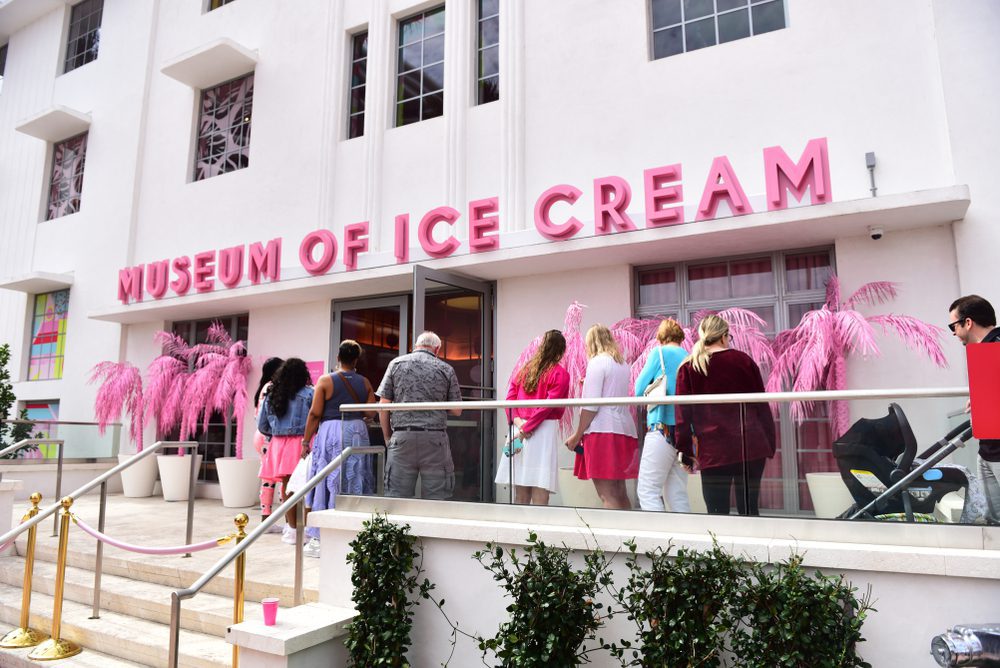 Outside the Museum of Ice Cream