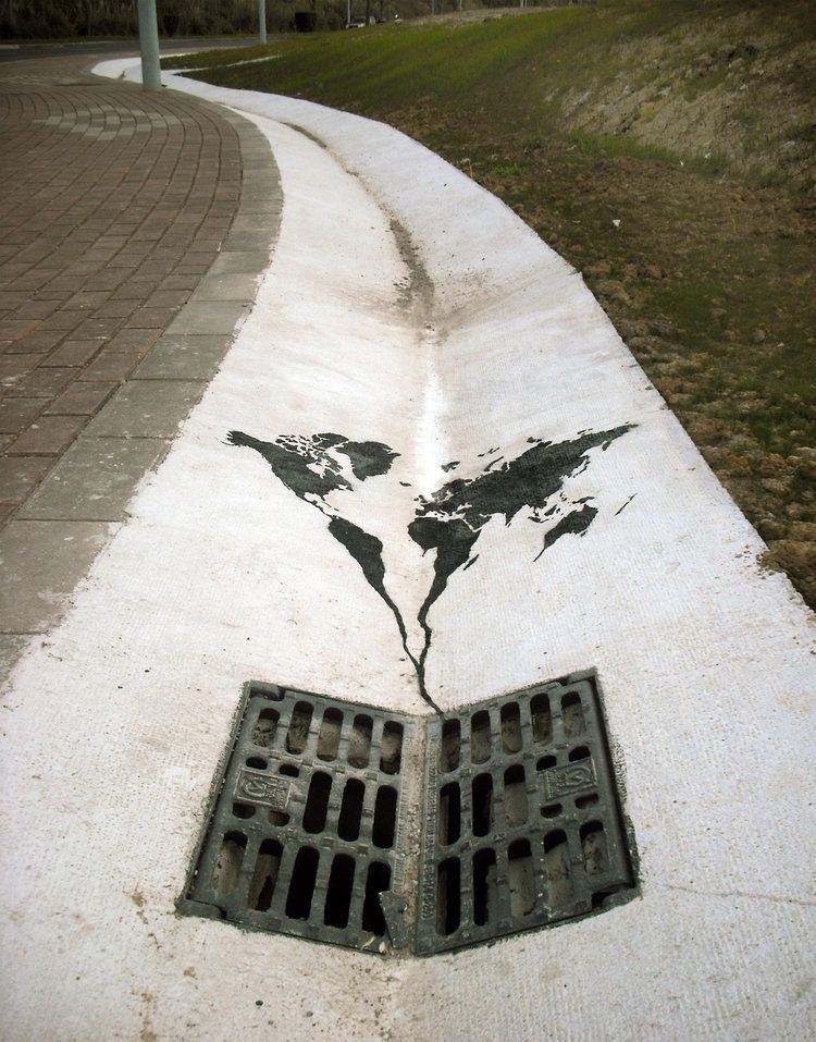Stain by Pejac