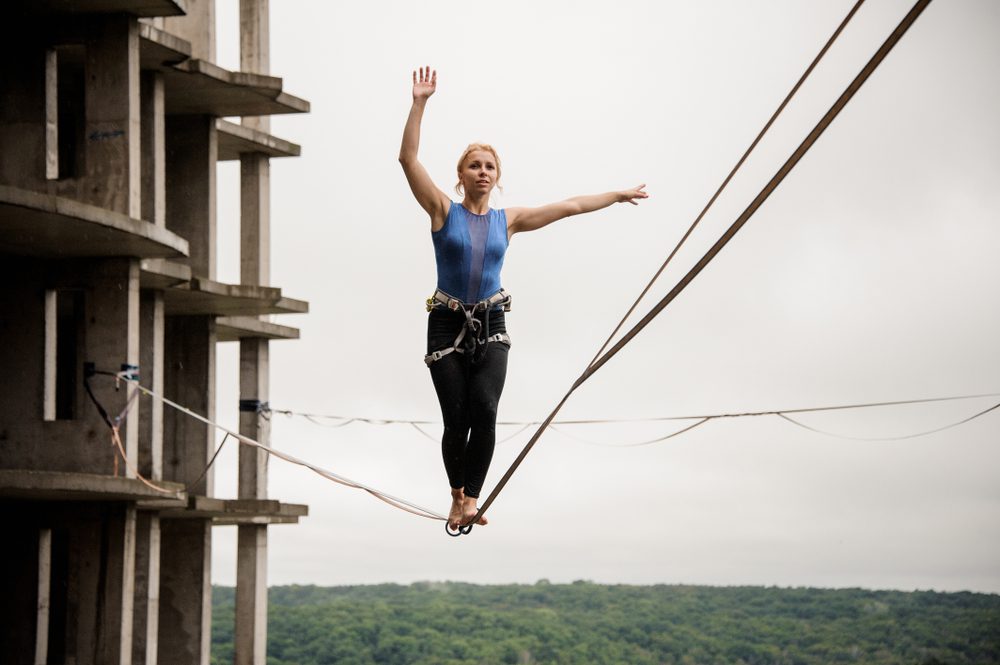 Slacklining and the Art of Balance - TOMORROW'S WORLD TODAY®