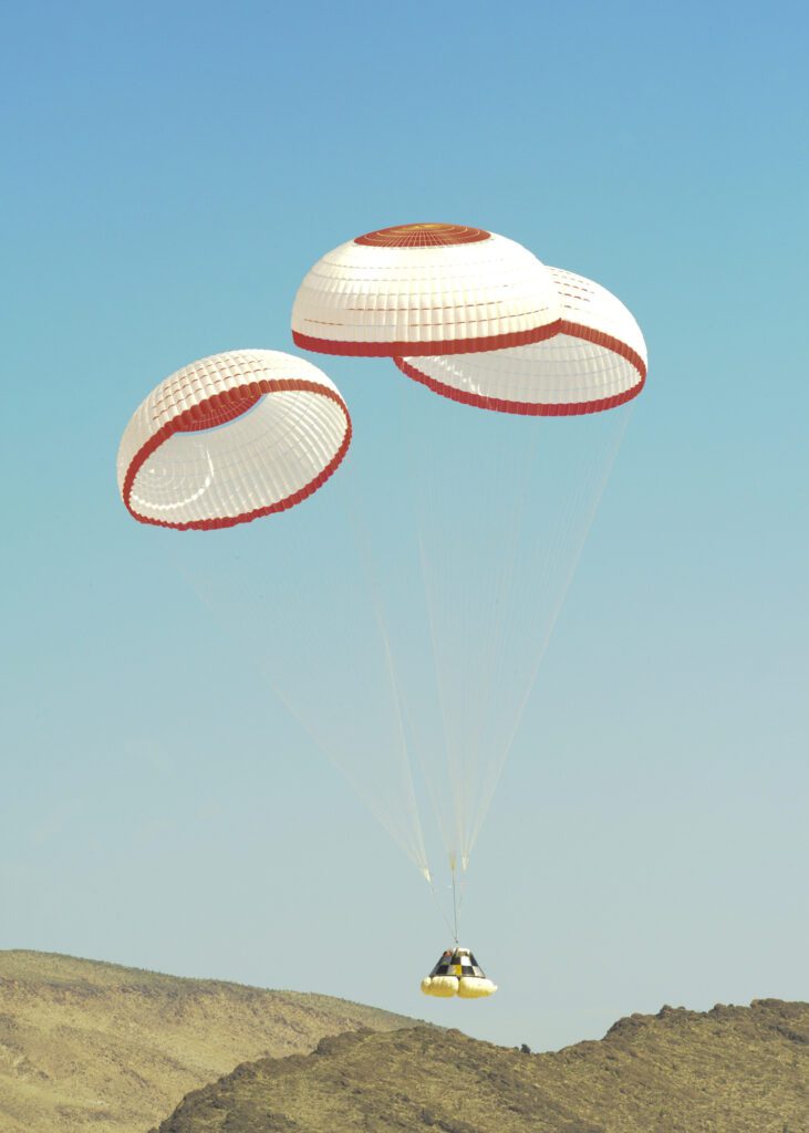 Boeing parachutes being tested for NASA