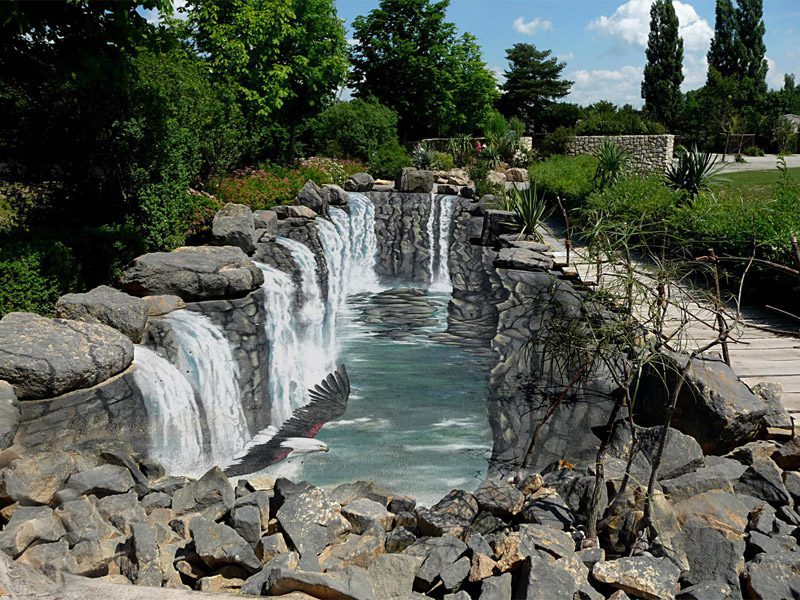 Waterfall by Manfred Strader