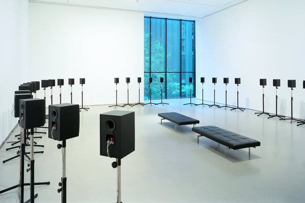 sound art display in new york