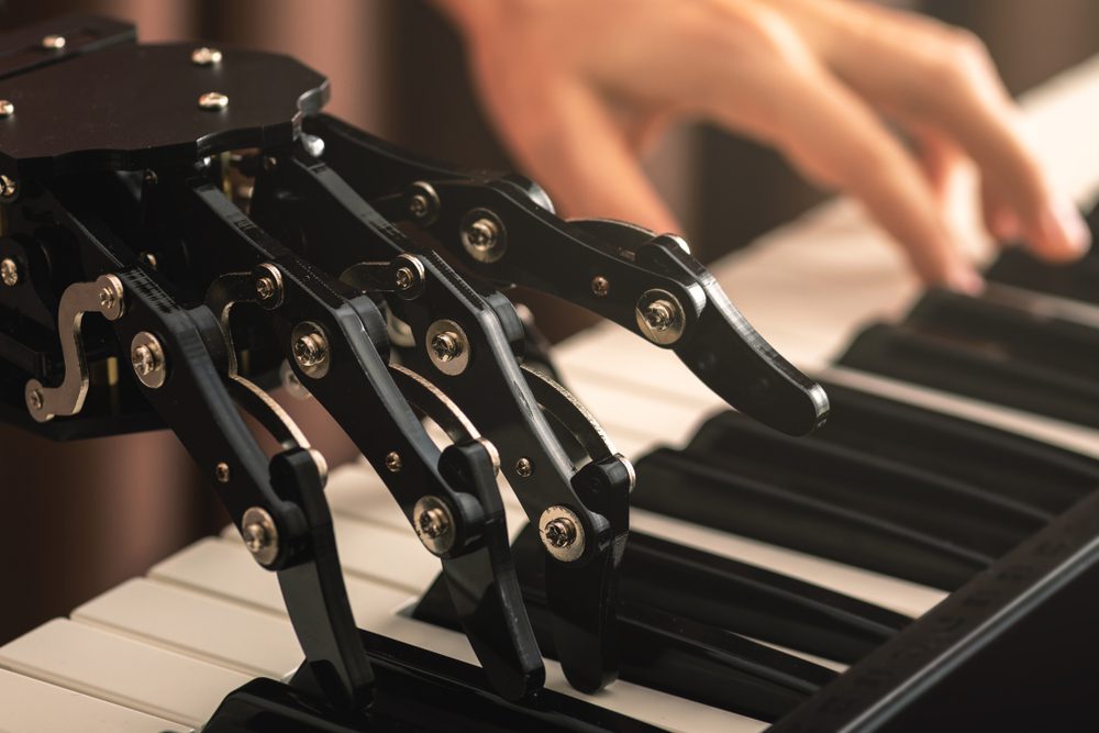 Pneumatic Technology creates robot that can play piano
