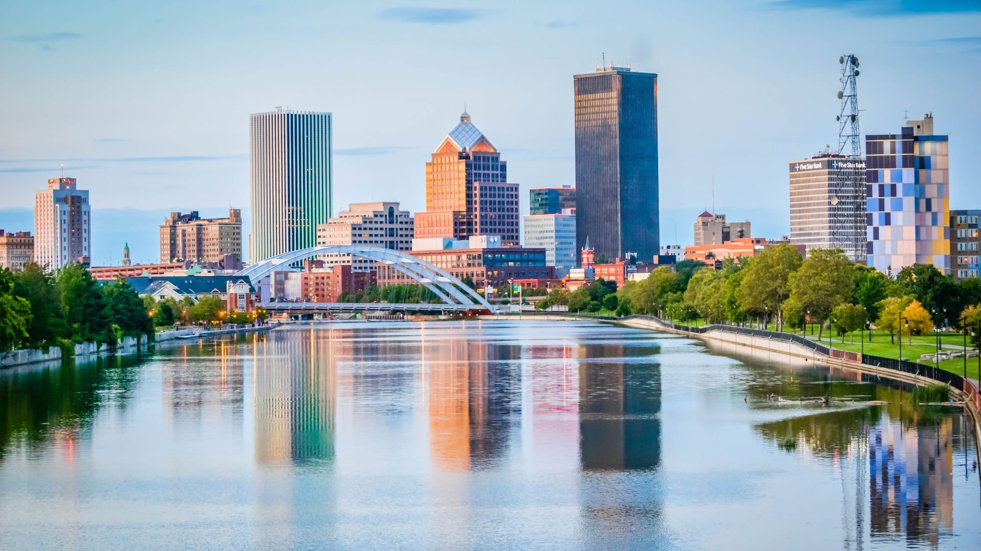 relocate to Rochester, New York 