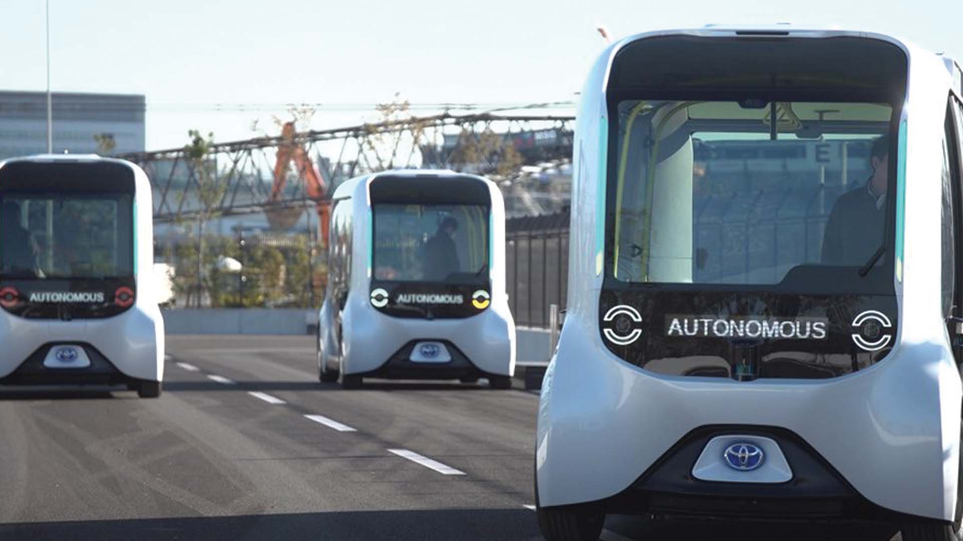 Autonomous vehicles in the 2020 Tokyo Olympic Games