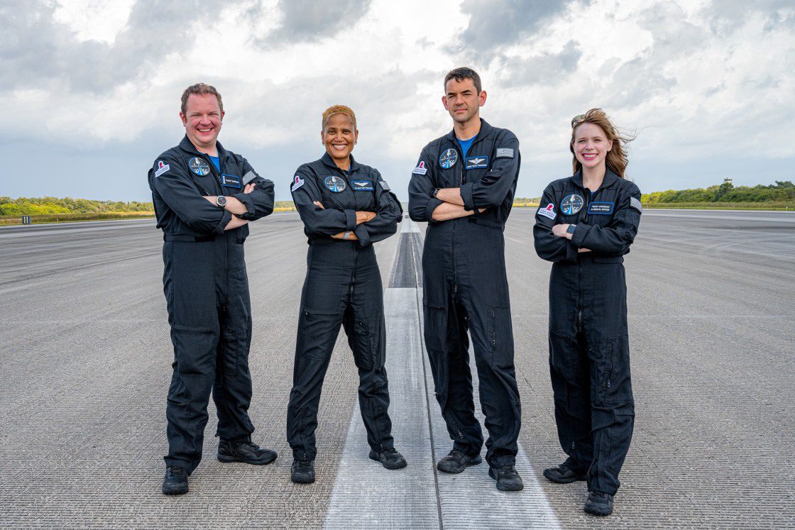 Civilian crew of SpaceX's Inspiration4