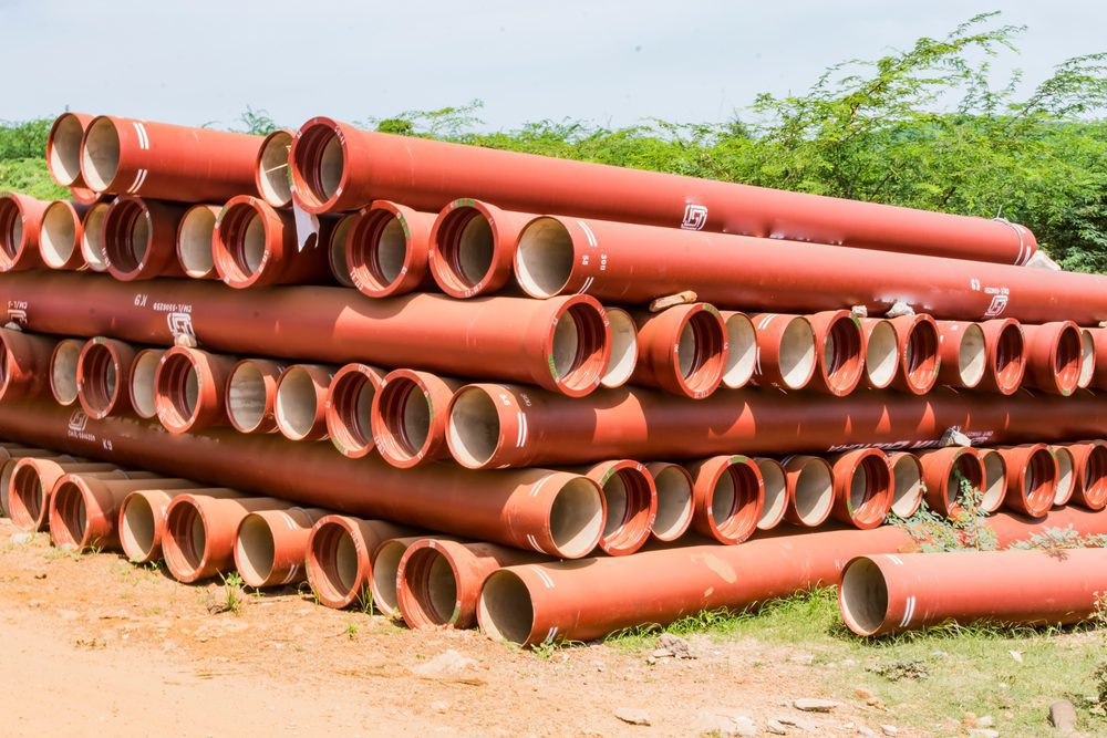 ductile iron pipes