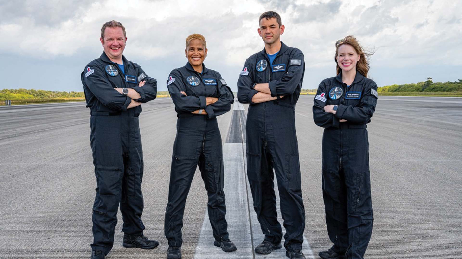The civilian crew of SpaceX's Inspiration4