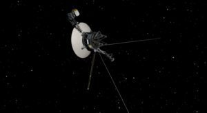 NASA's Voyager in Space. A part of nuclear energy's history in space