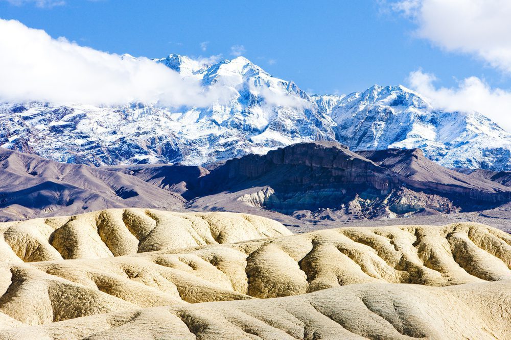 Death Valley National Park Winter Dunes