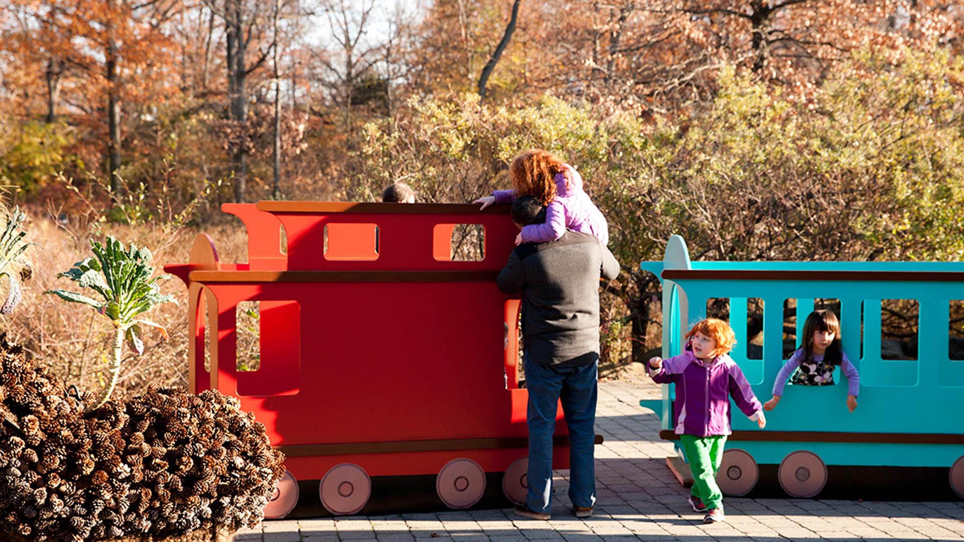 Evergreen Express at the New York Botanical Garden