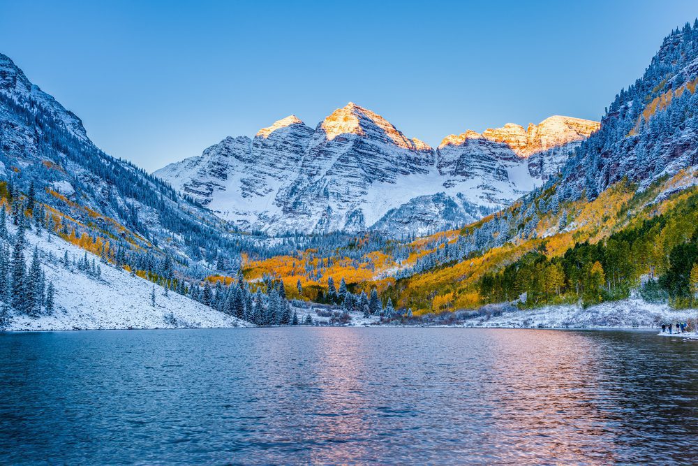 Rocky Mountain National Park Winter Scenery