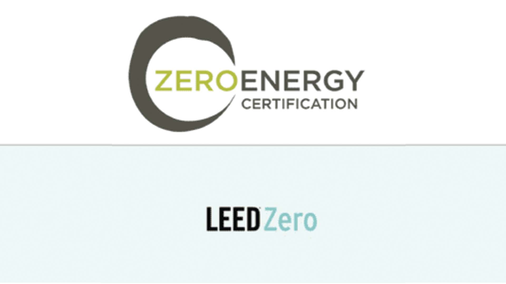 net zero building certifications