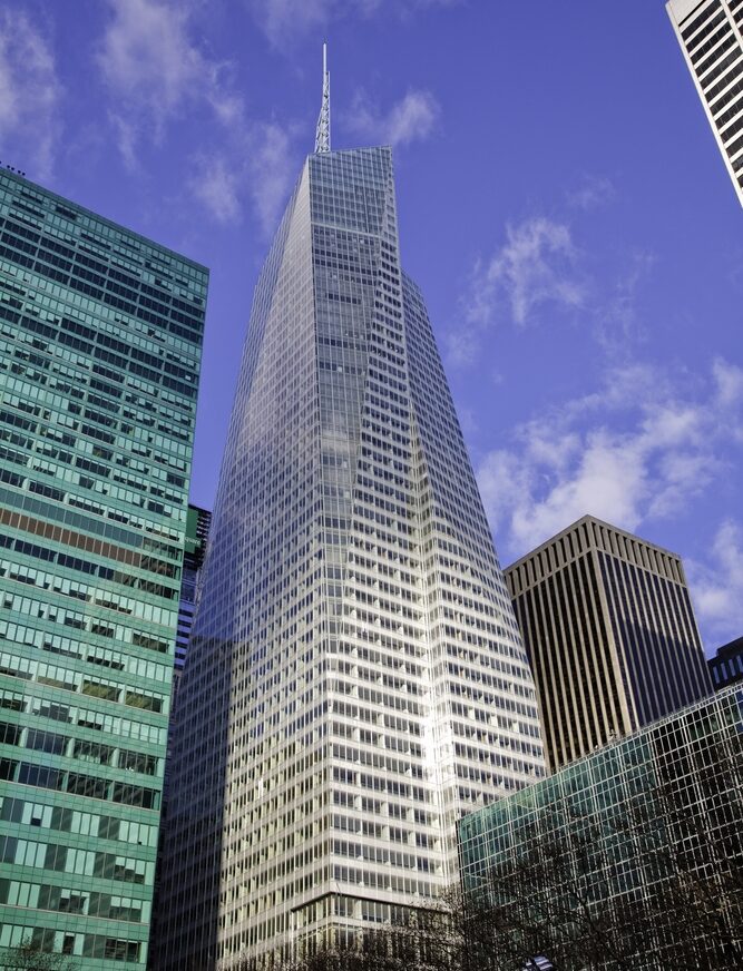 Bank of America Building Manhattan, NYC sustainable high-rise building