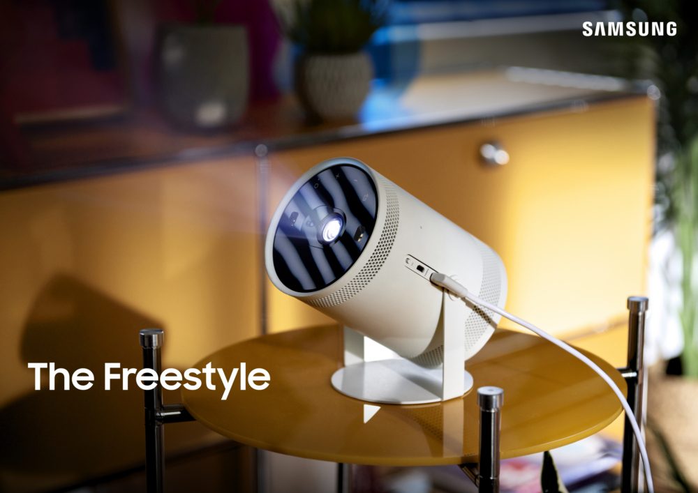 The Freestyle Samsung Projector innovative products for this holiday season