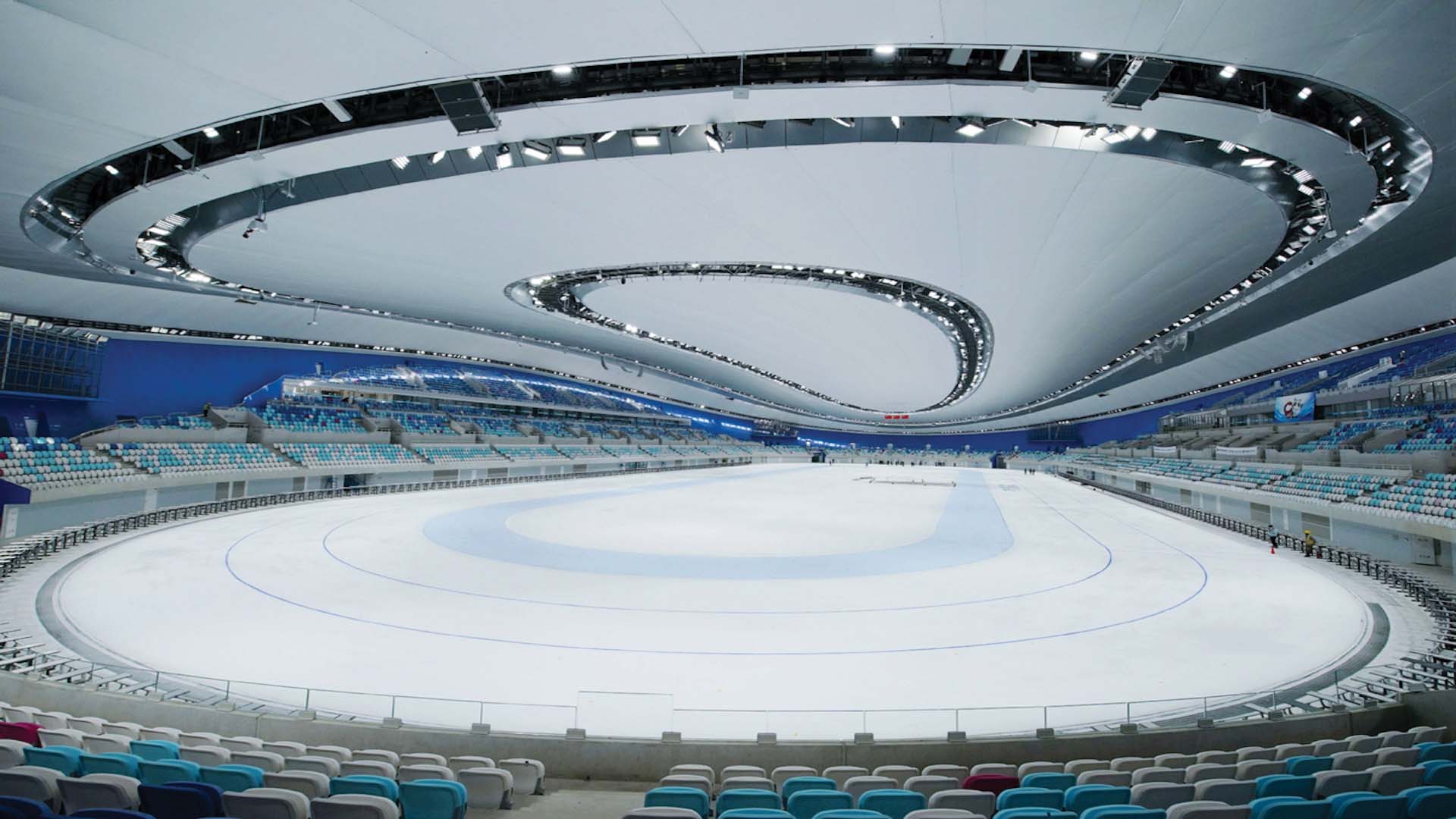 The National Speed Skating Oval Beijing 2022 Winter Olympics