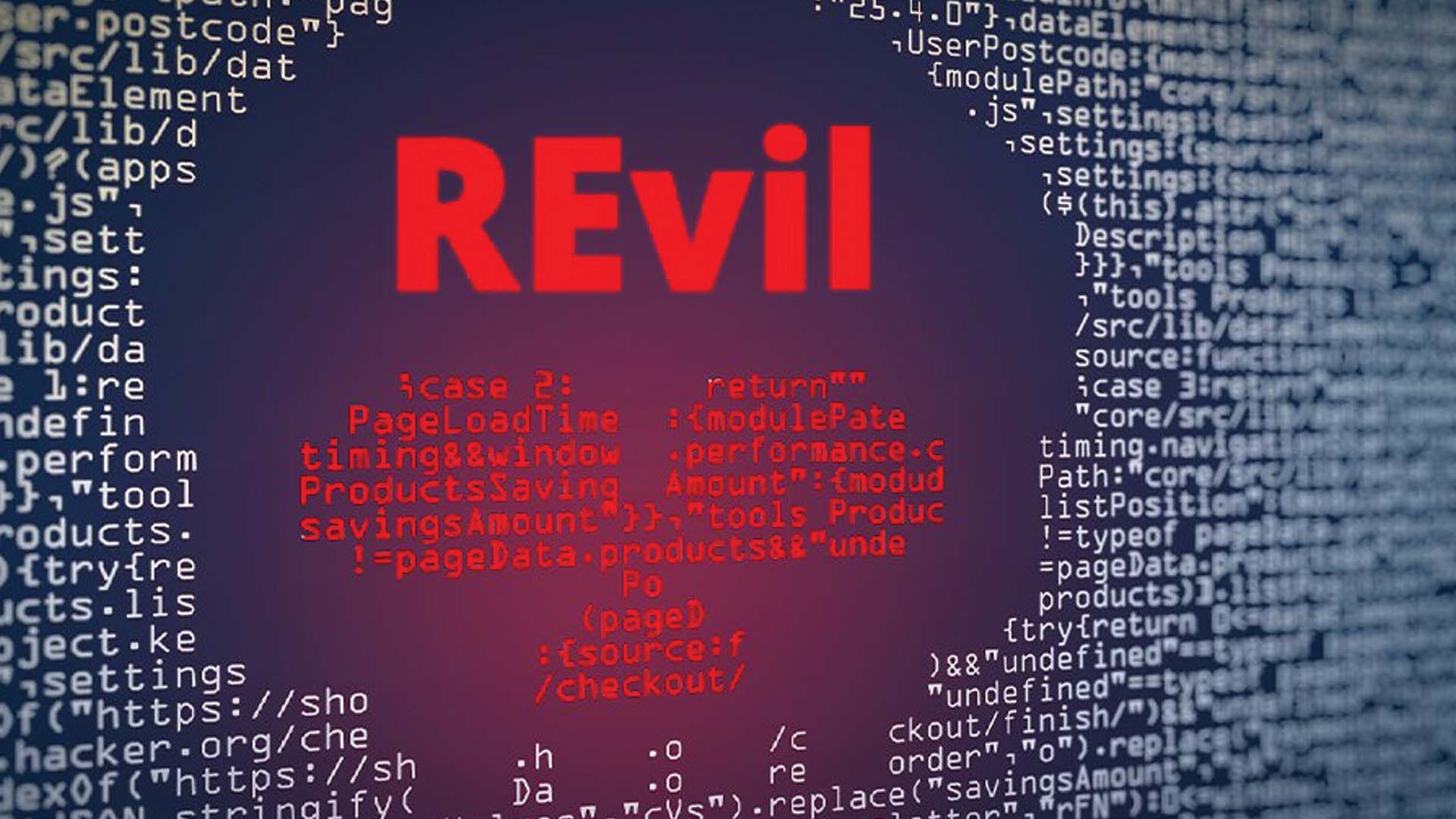 REvil ransomware hacking cyber crime group