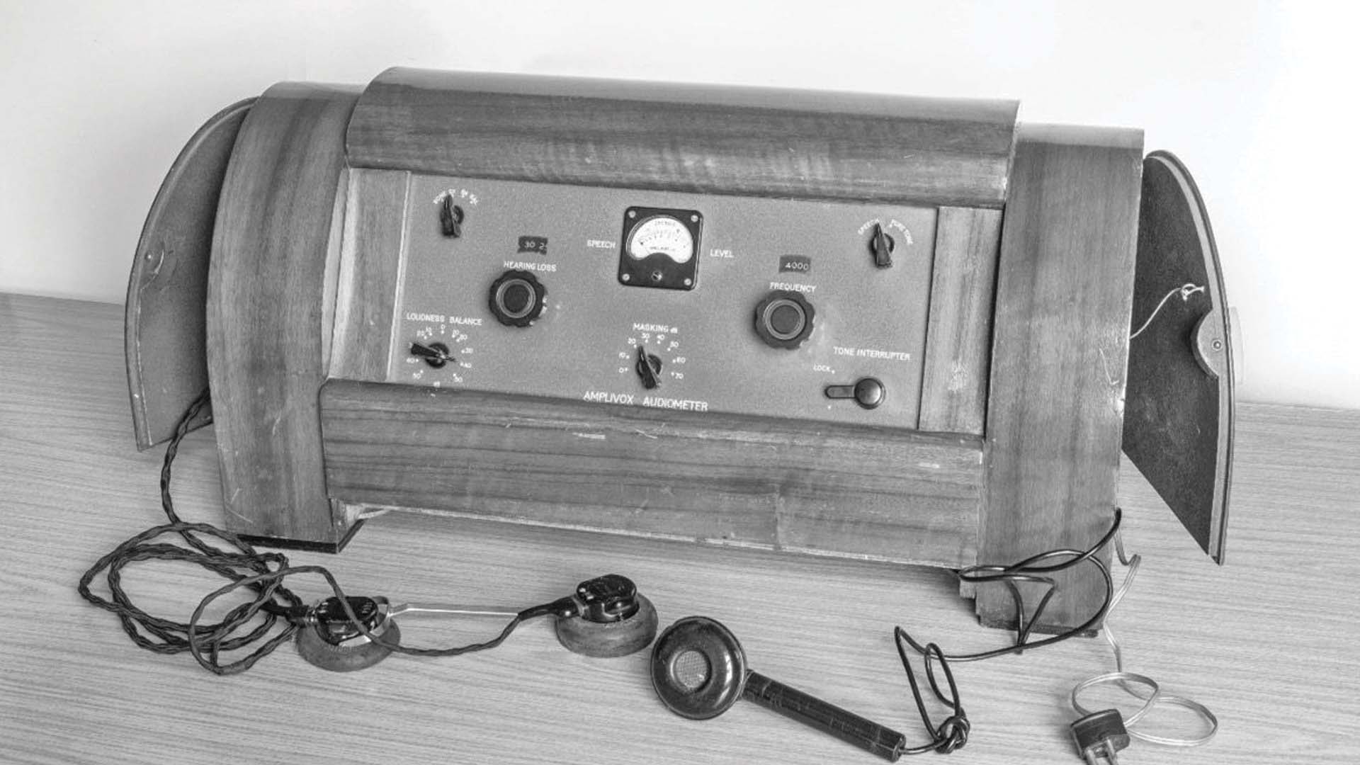 Harvey Fletcher’s audiometer 1922