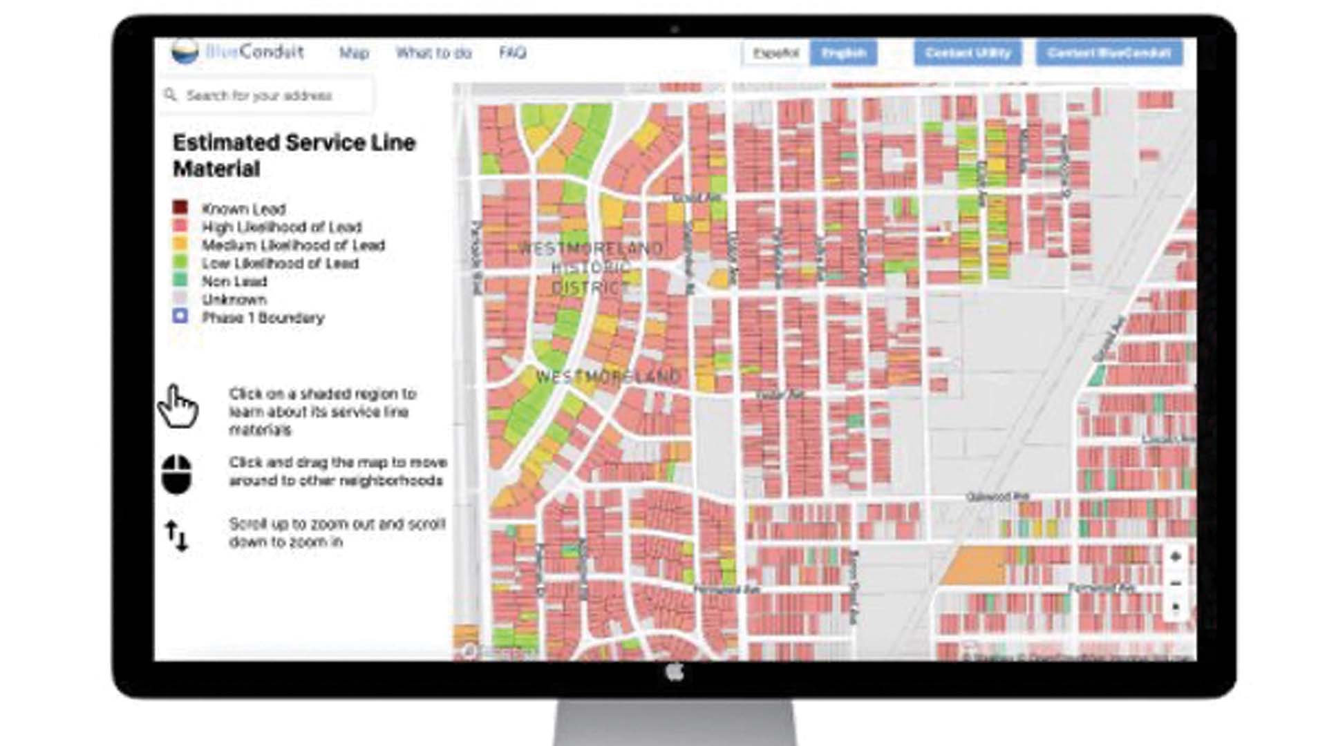 BlueConduit lead water pipe detector using machine learning