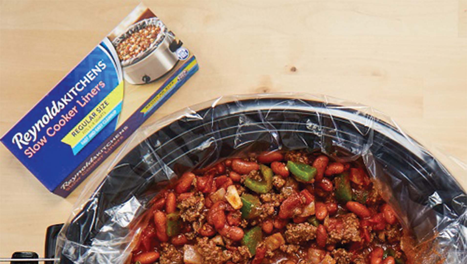 slow cooker liner product for your super bowl party