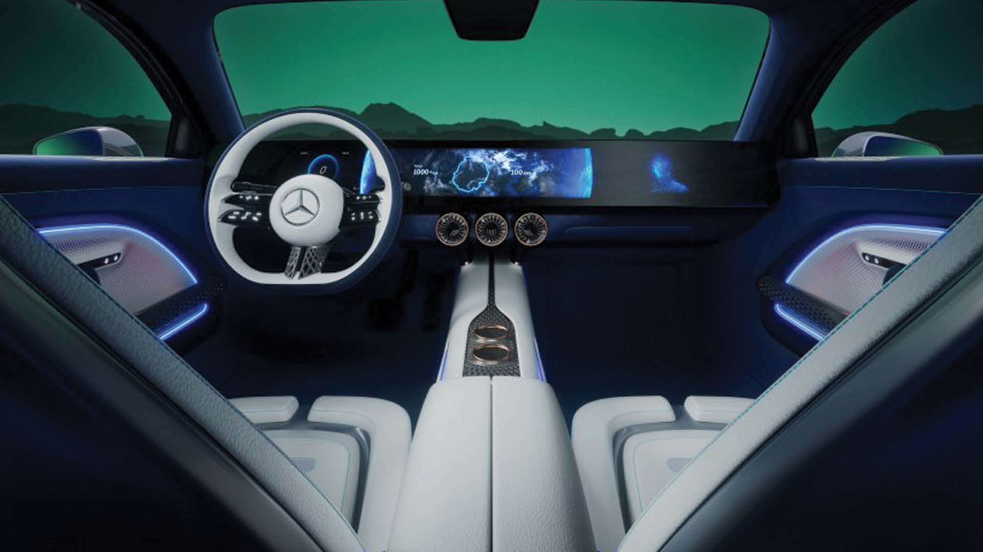 Mercedes-Benz VISION EQXX interior