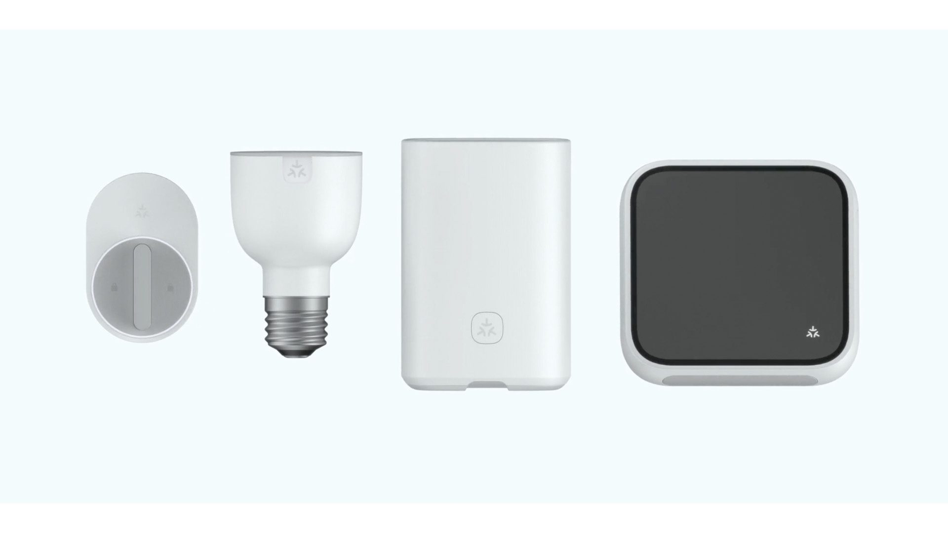 Matter-certified products with Matter smart home alliance logo on them