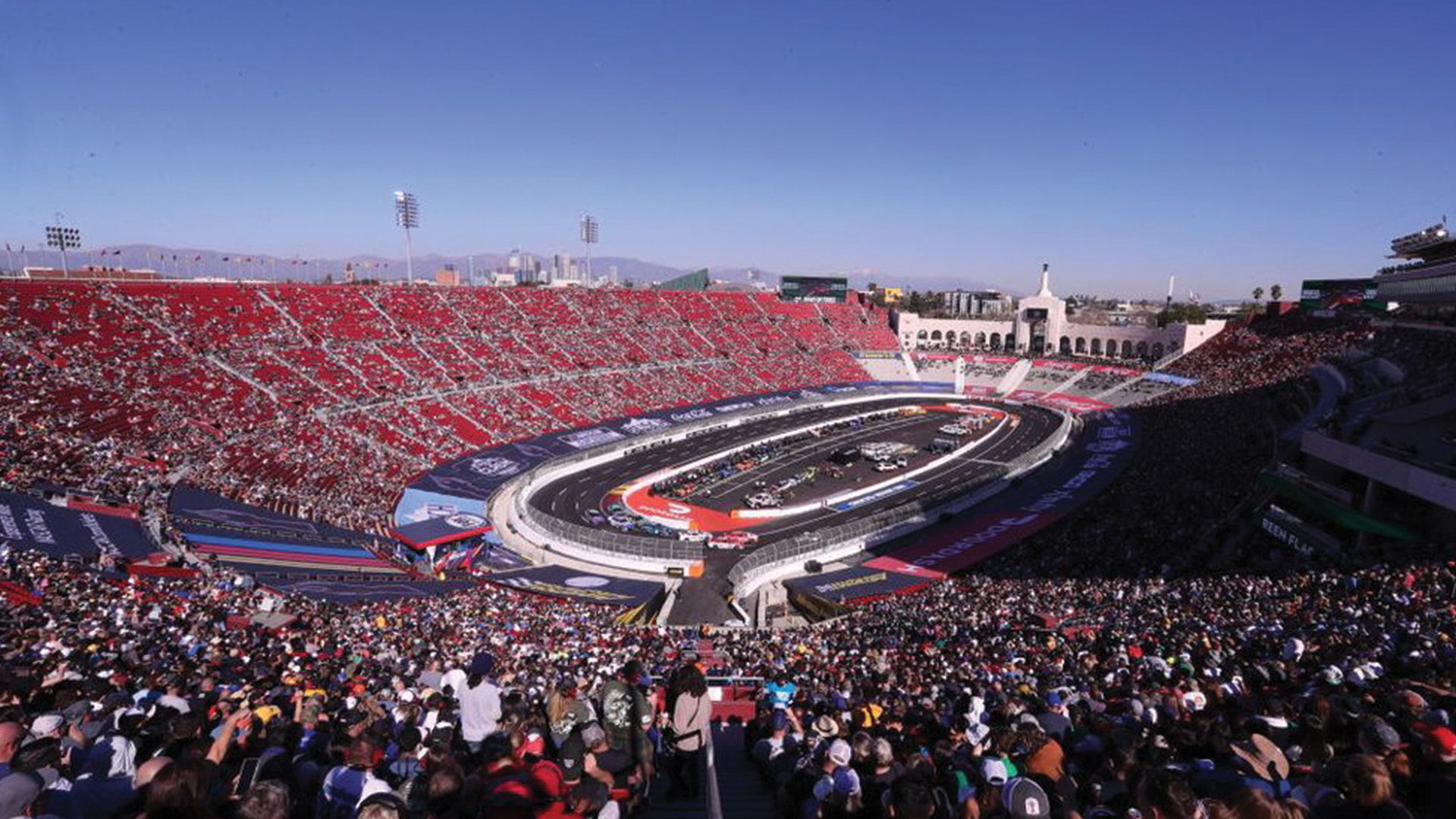 How Engineers Made the LA Coliseum Work For NASCAR