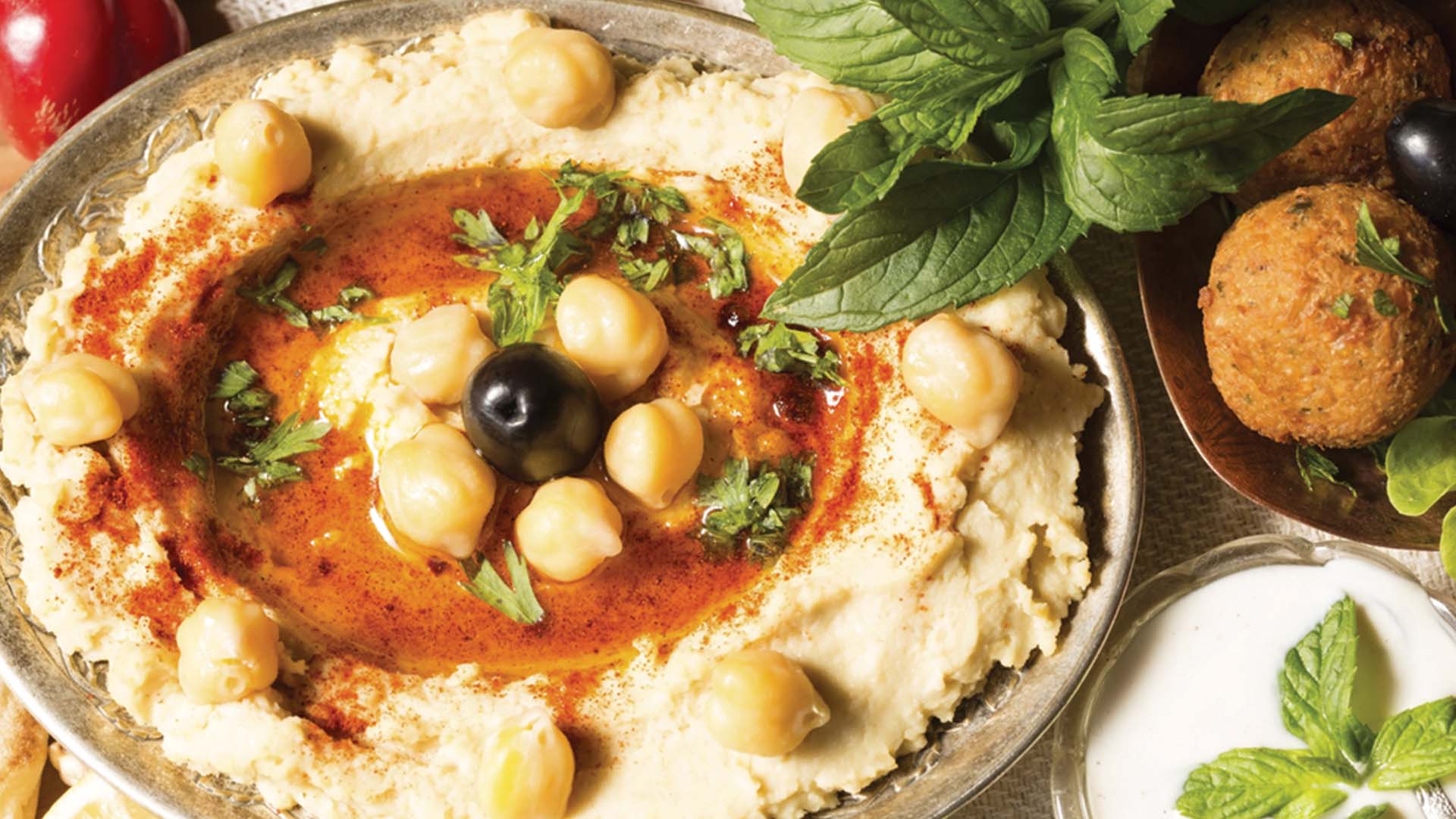 Hummus Falafel Israel Cuisine Nutritious