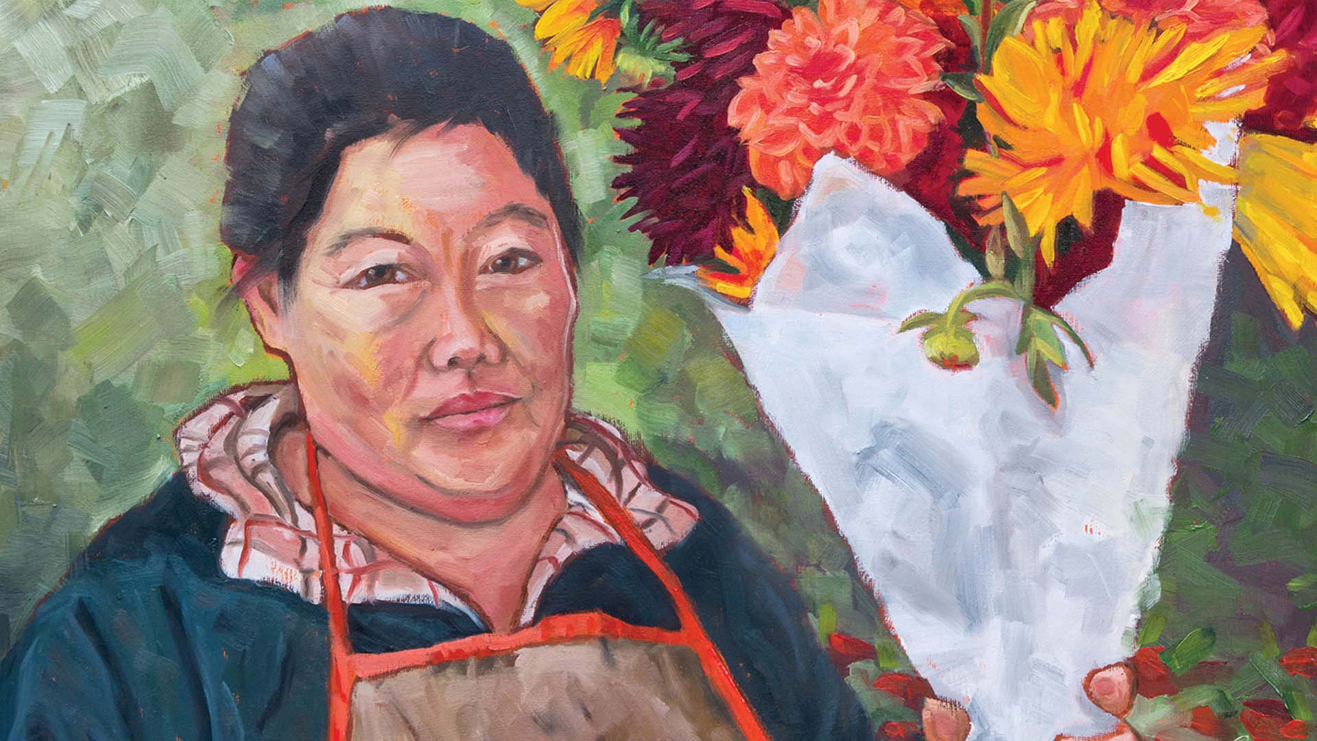 Tara Kemp The Flower Vendor 2020 Oregon State University