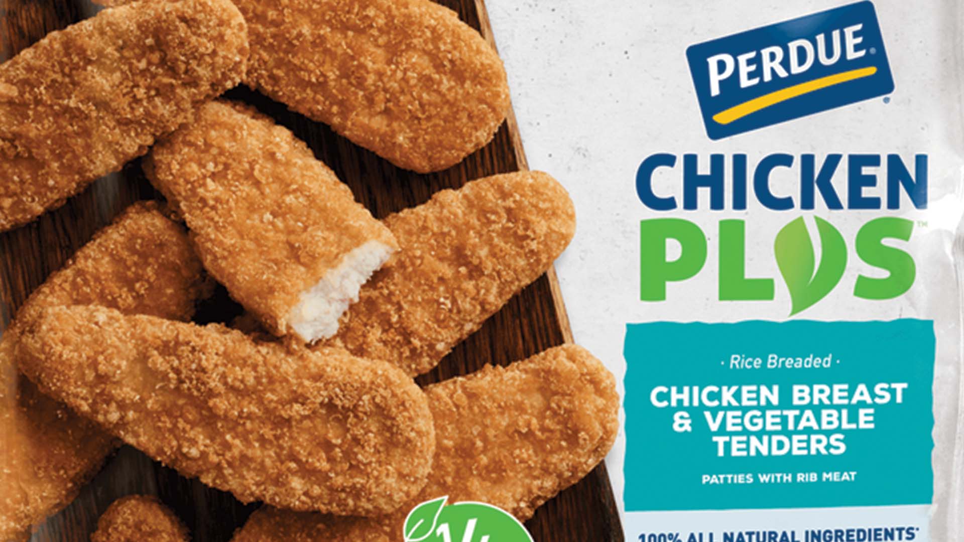 perdue chicken plus veggie tenders eat healthier and sustainably