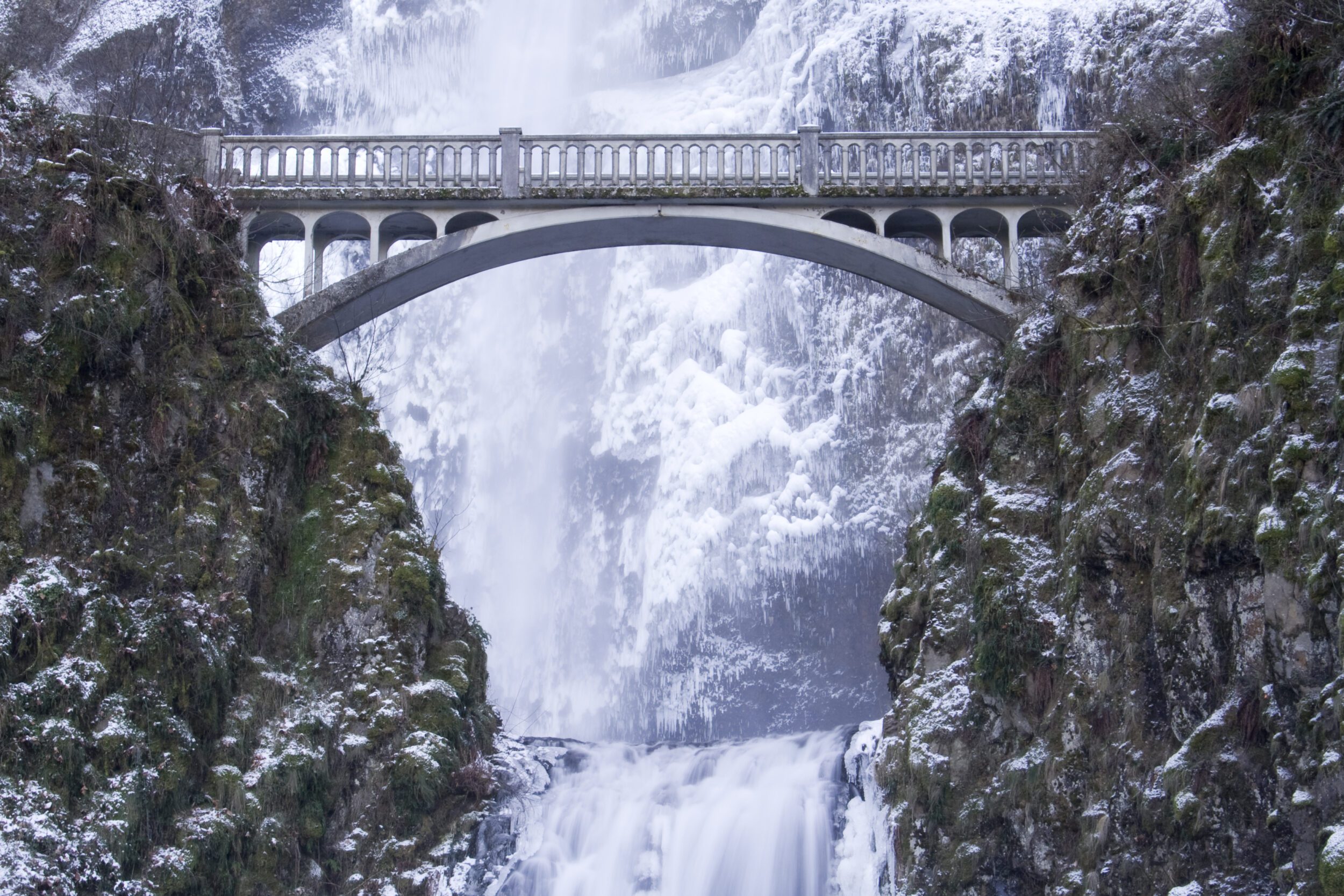 1) Multnomah Falls, Oregon