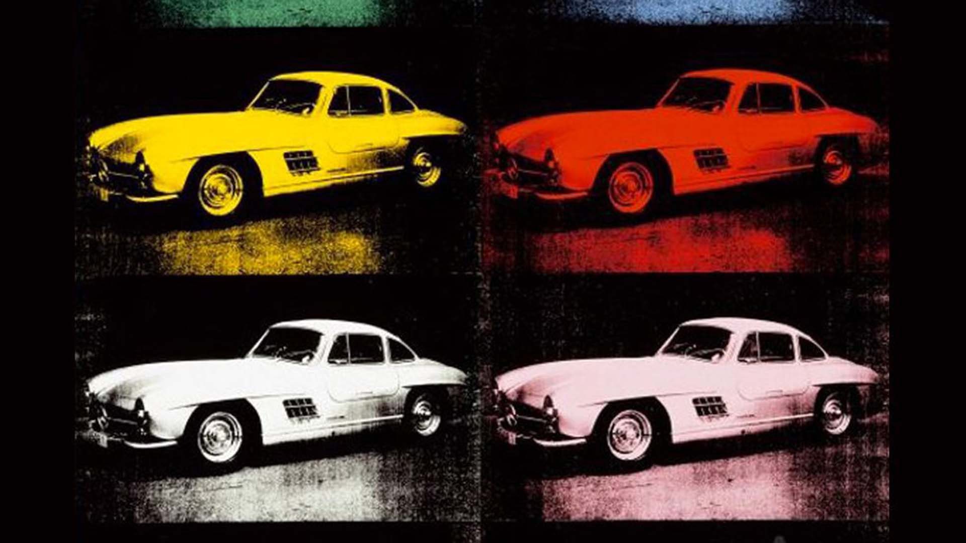 Andy Warhol Car Series Photography Paintings