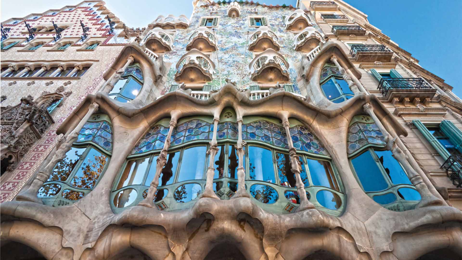 Casa Batlló Barcelona Spain Art Nouveau Architecture