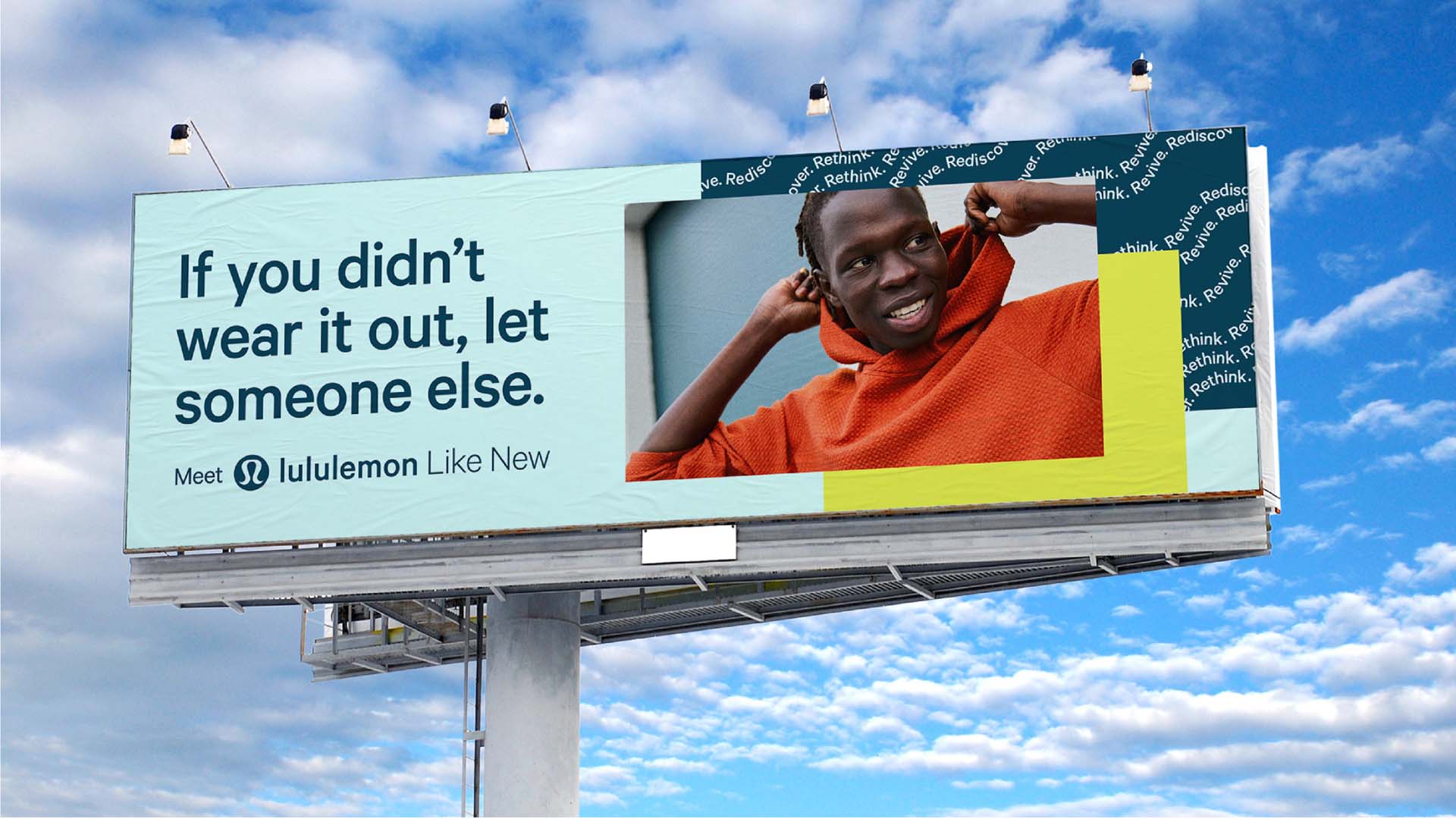 Like New Lululemon billboard