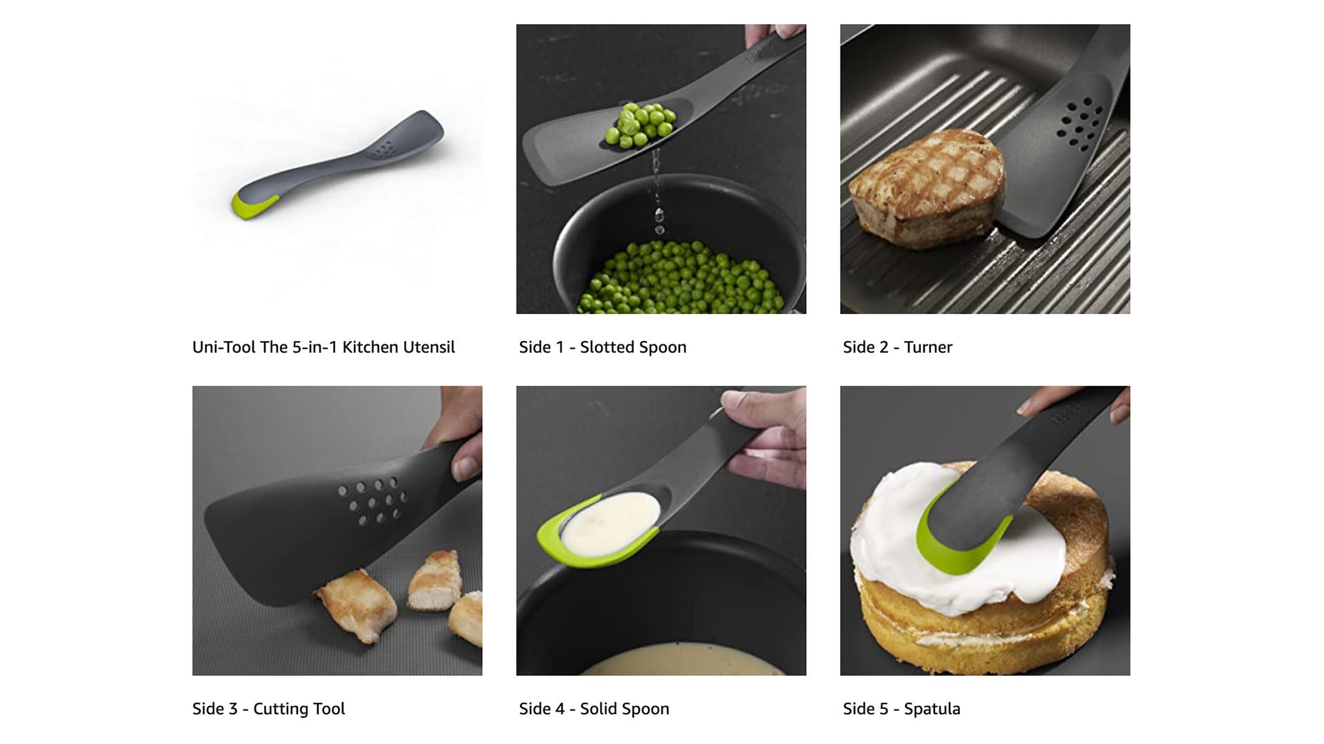 innovative products Joseph Joseph Uni-Tool 5-In-1 Utensil