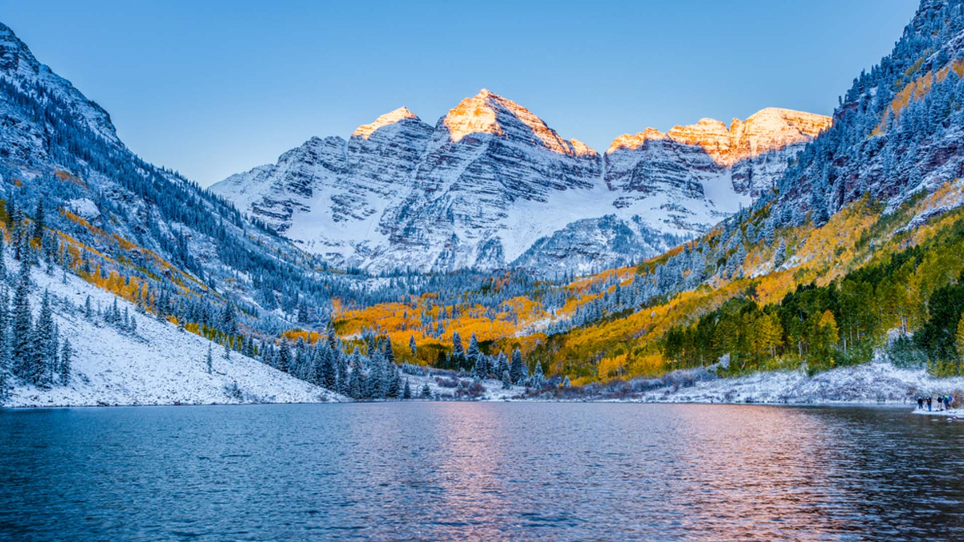 Rocky Mountain National Park Winter Scenery