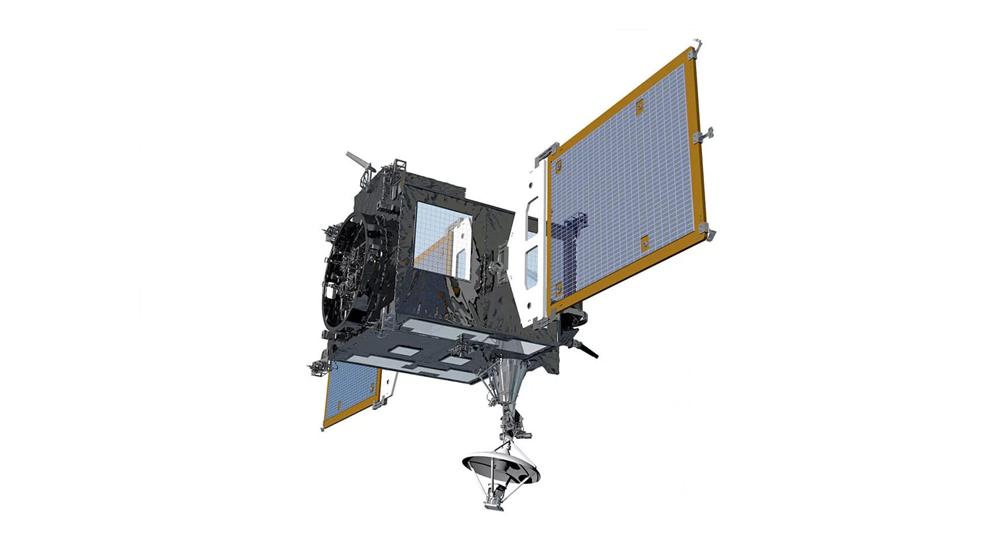 Artist rendering of the Korean Pathfinder Lunar Orbiter (KPLO); space events summer