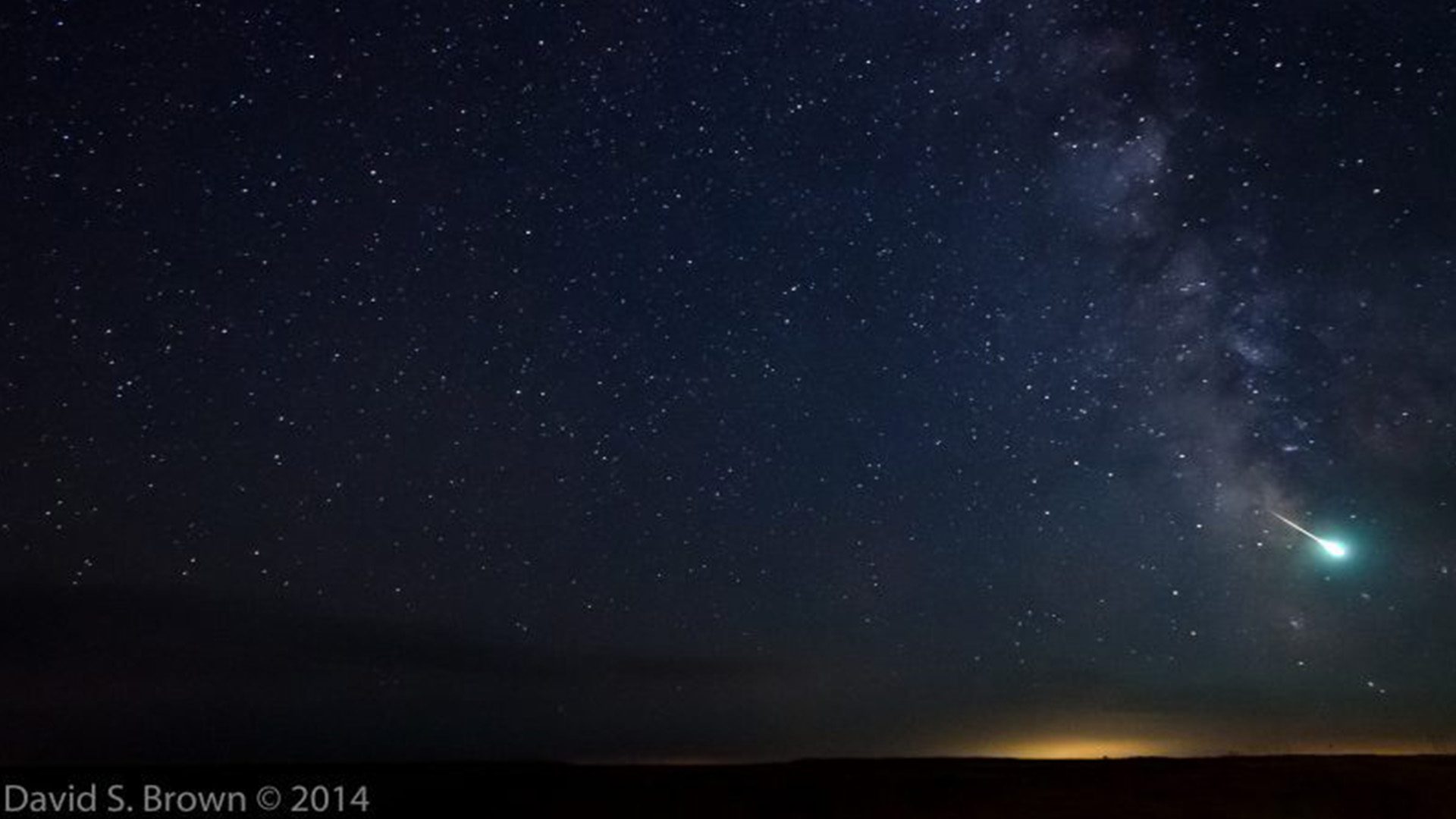 Delta Aquariid Meteor Shower in July 2014; Photo Credit: David S. Brown