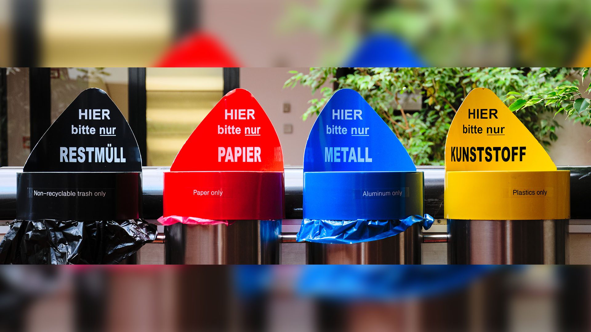 Austria Recycling Bins Sustainable
