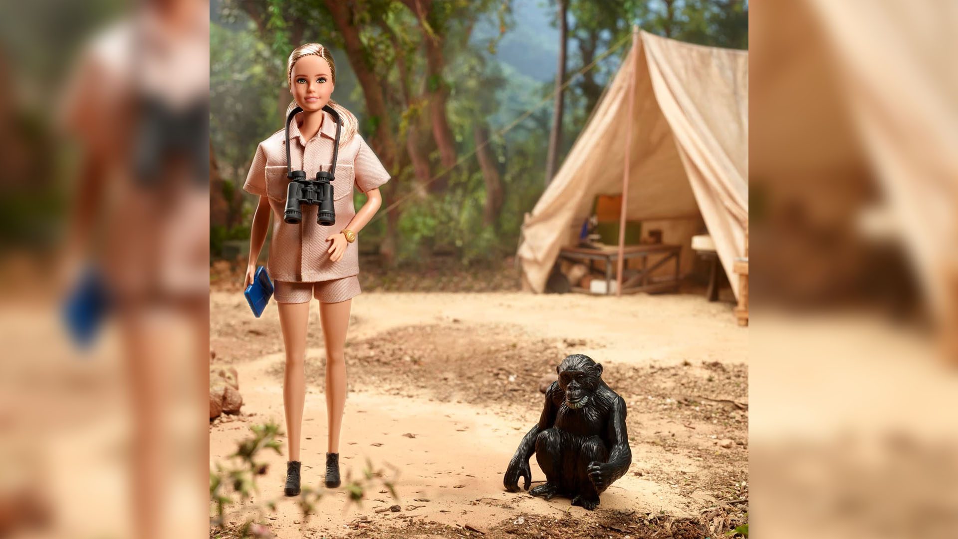 Dr. Jane Goodall Barbie doll