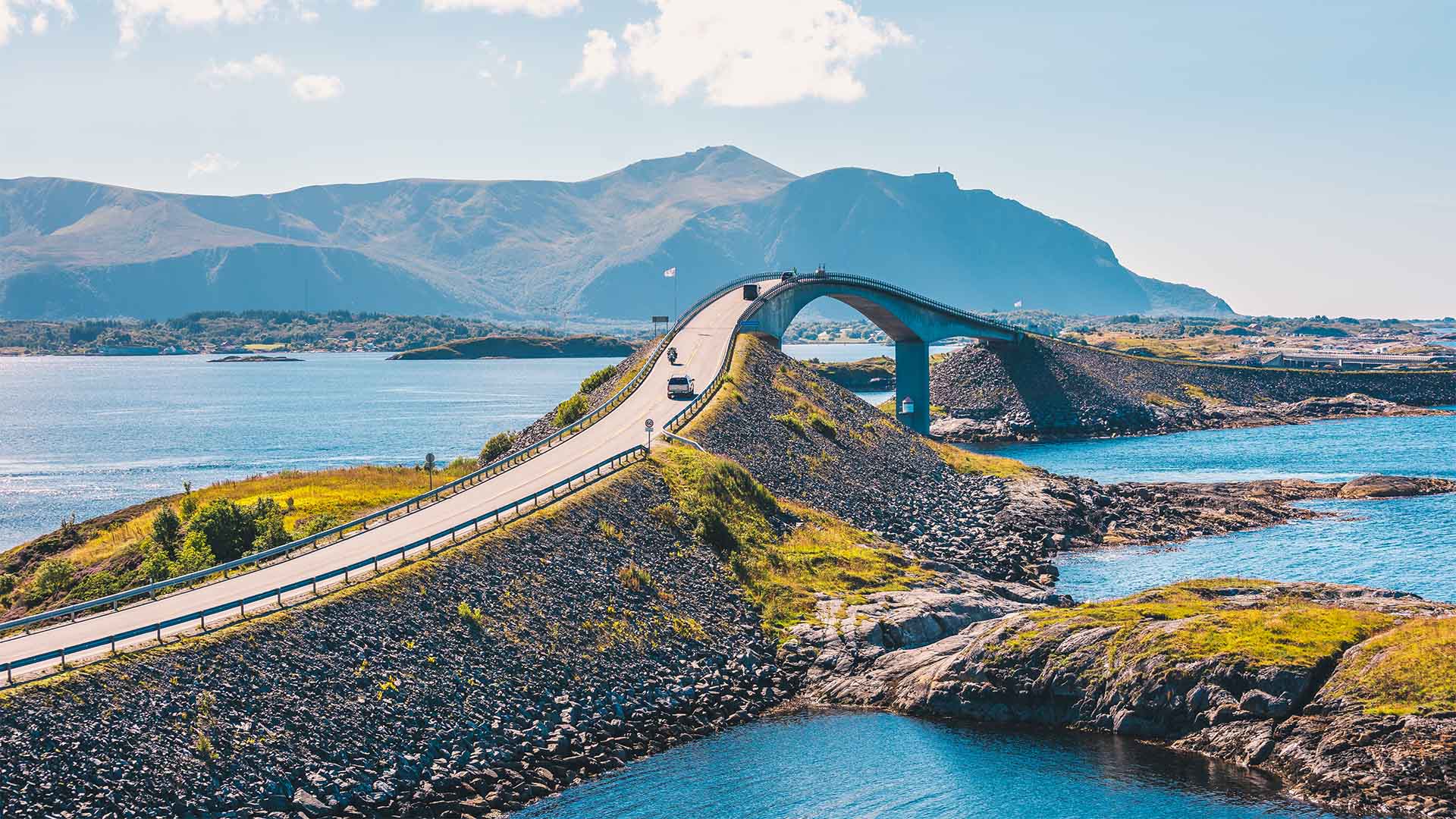 Road Trips Around the World Atlantic Road Norway