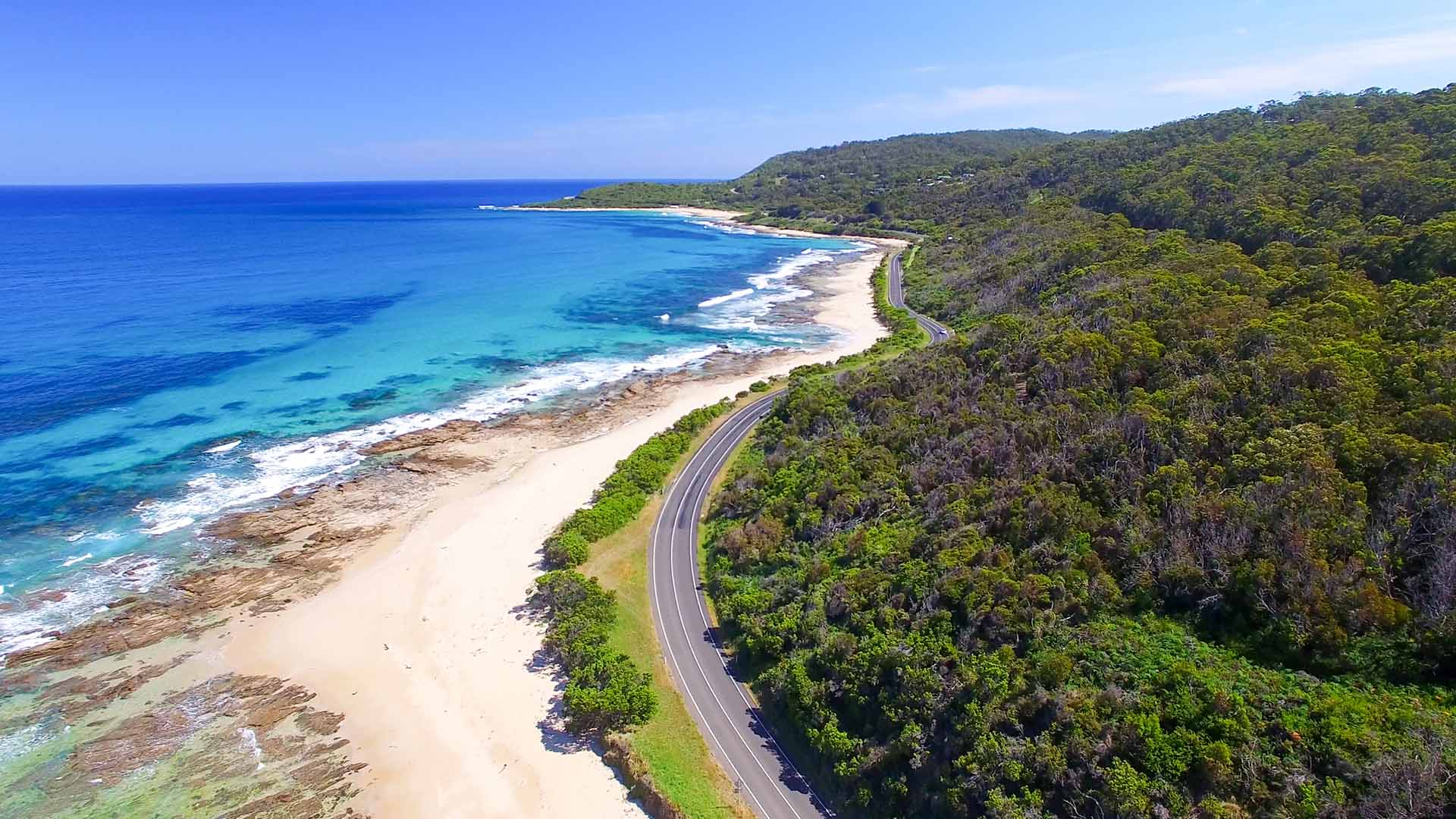 The Great Ocean Road Australia Driving Car
