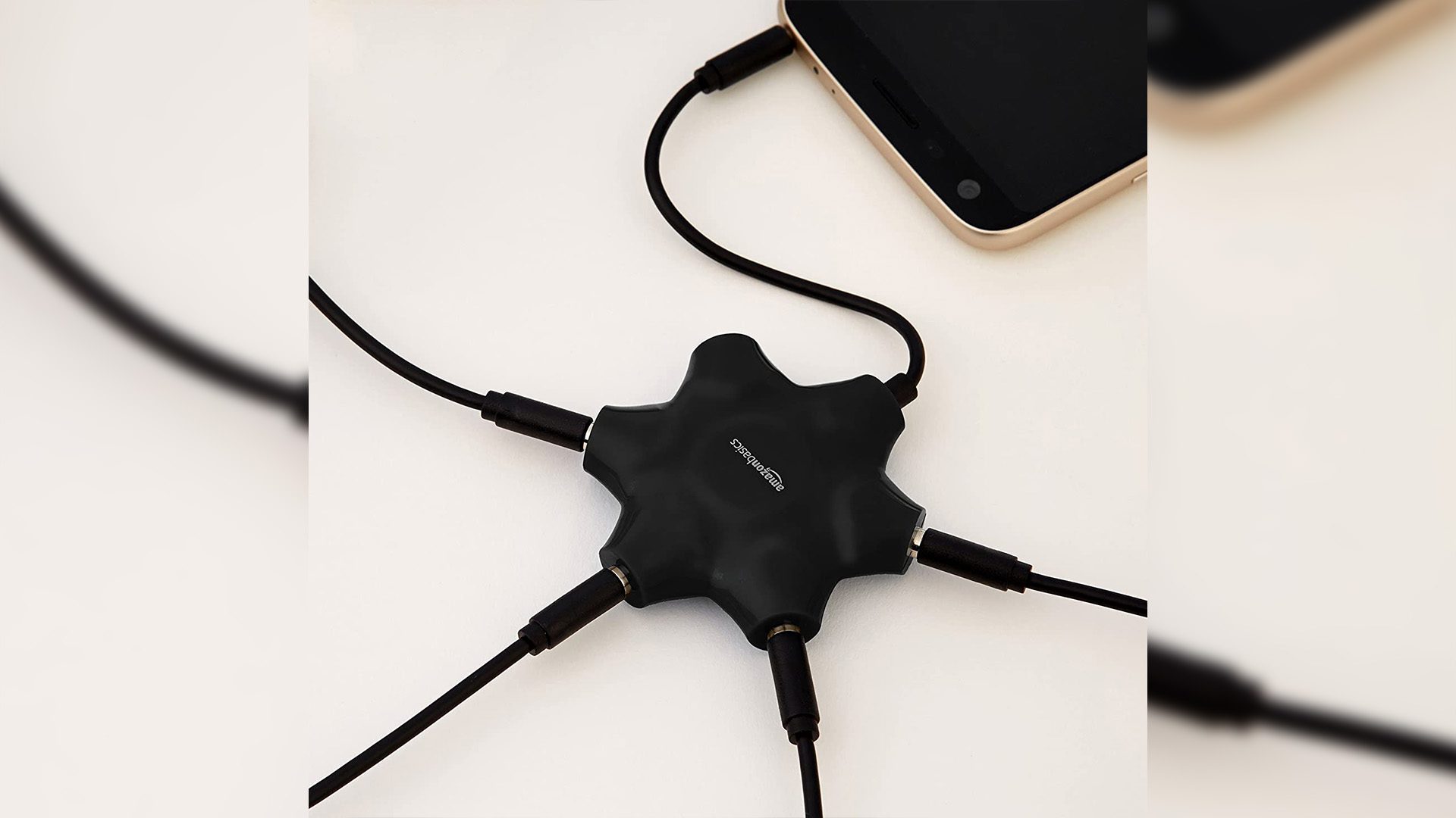 Amazon's Basic 5-Way Multi-Headphone Splitter