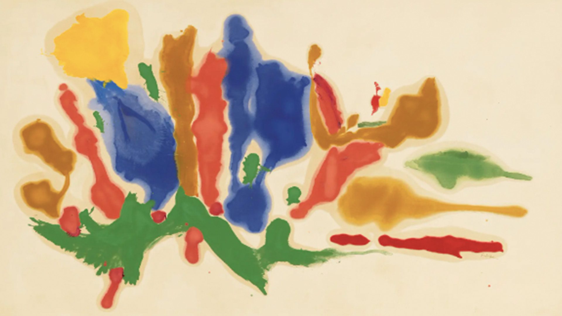 Helen Frankenthaler, Cool Summer, 1962