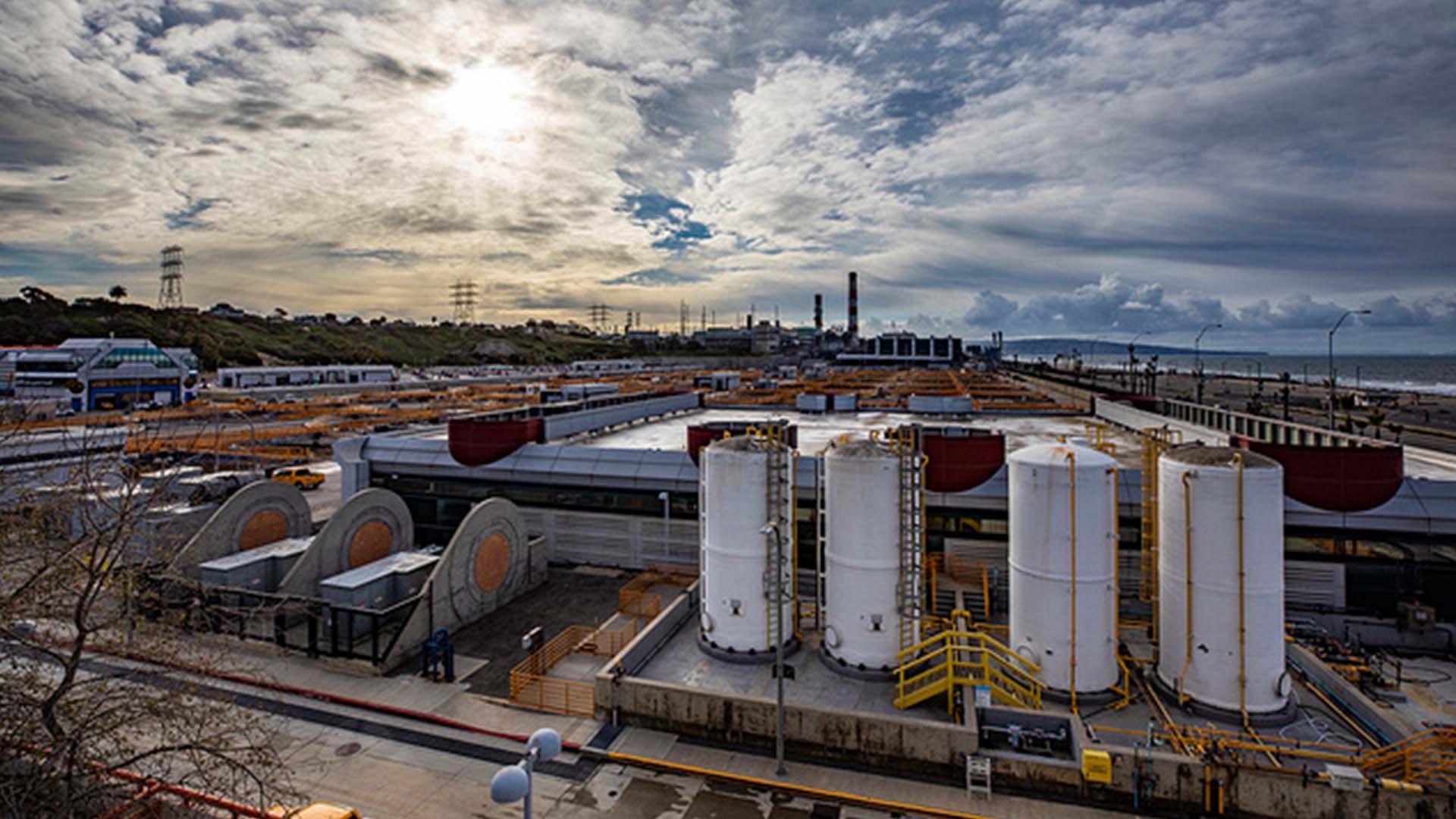 Hyperion Water Reclamation Plant; Photo Credit: LA Mayor's Office